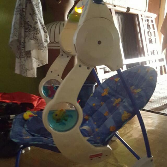 Fisher Price Aquarium Take Along Swing, Babies & Kids, Infant Playtime