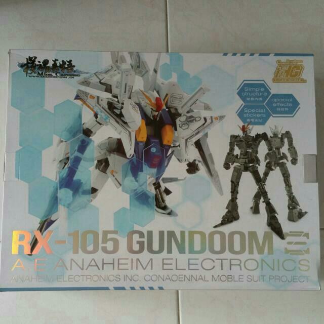 Hg Mc Model Rx 105 Xi Gundam Hobbies Toys Toys Games On Carousell
