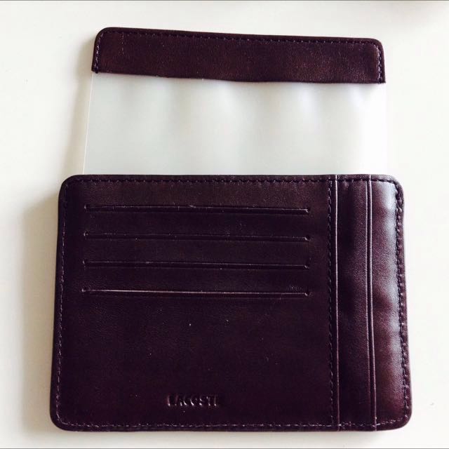 New Lacoste Passport/Cards/notes Holder Authentic, Men's Fashion