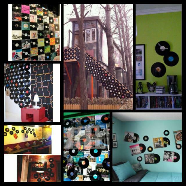 Loft Concept Accessories Series By Lollies Clouds Vinyl Record