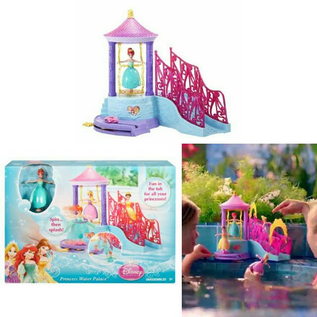Disney princess water palace playset hotsell