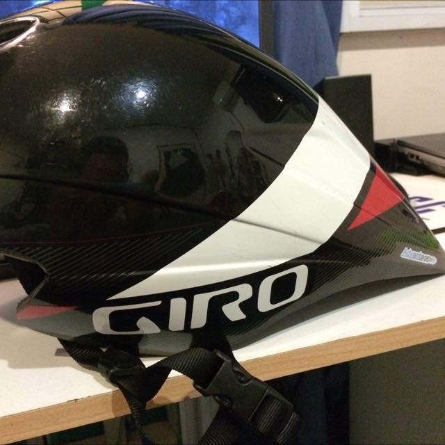 Giro Advantage Aero Tri TT Helmet Sports Equipment Bicycles Parts Parts Accessories on Carousell