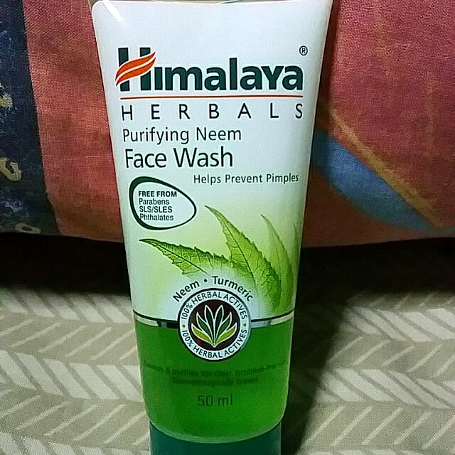 Himalaya Herbals Purifying Neem Face Wash 50ml Brand New Health Beauty On Carousell