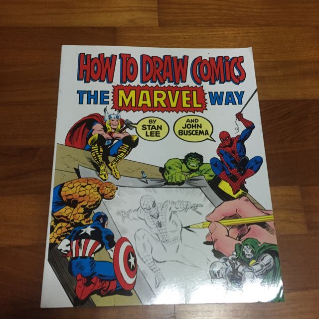 Reserved How To Draw Comics The Marvel Way Books Stationery On