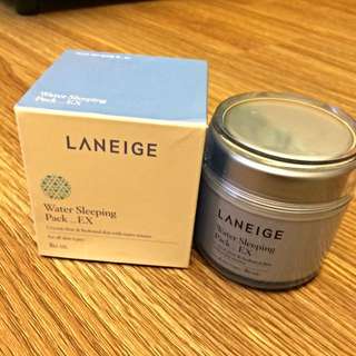 Laneige 蘭芝水亮補濕睡眠面膜