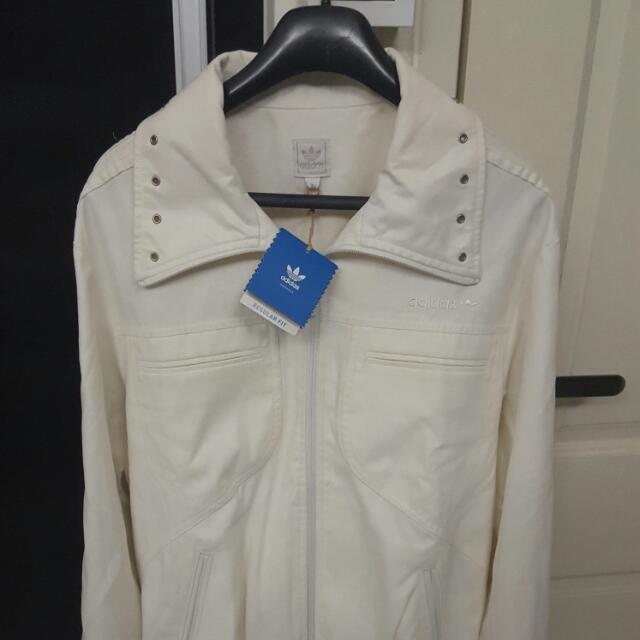 white adidas originals jacket