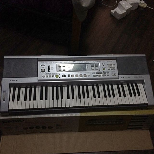 Casio CTK 810 61 Key Keyboard Hobbies Toys Music Media