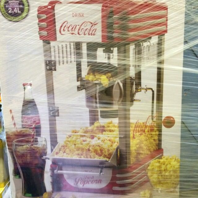 Nostalgia Electrics Coca Cola Kettle Popcorn Maker, TV & Home