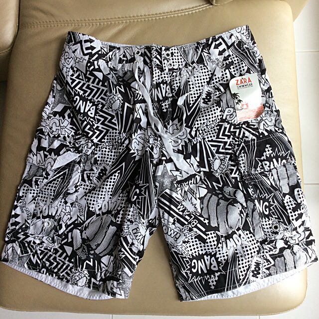 ZARA Bermuda Beach Shorts Men s Fashion Bottoms Swim Trunks Board Shorts on Carousell