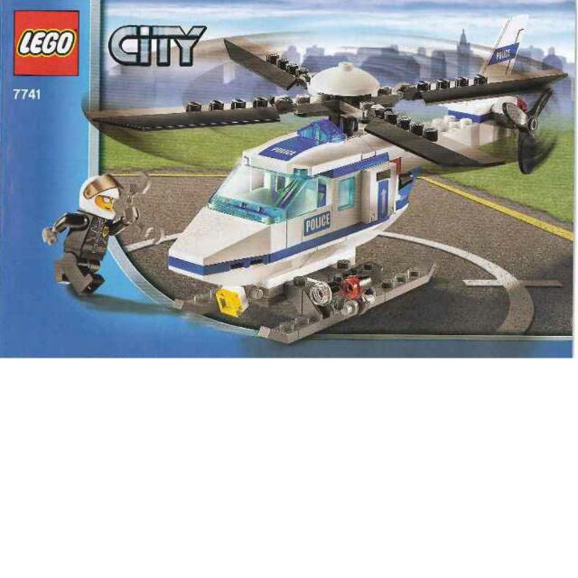 Lego City 7741 Police Helicopter Hobbies Toys Toys Games on Carousell
