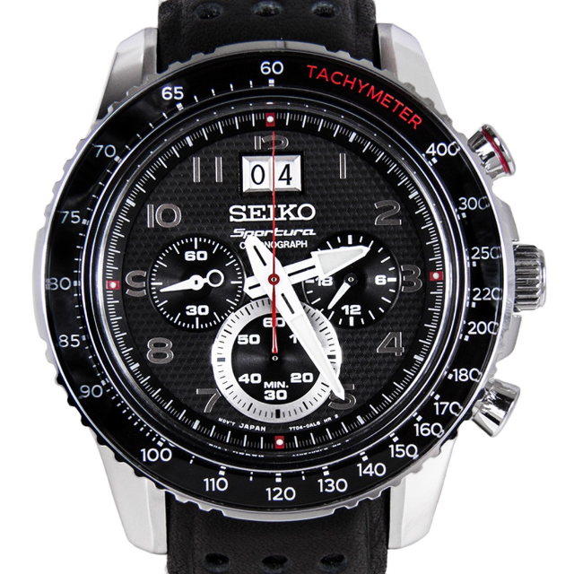 Seiko sportura on sale chronograph tachymeter