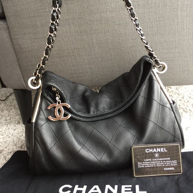 Chanel Ultimate Soft Quilted Lambskin Hobo