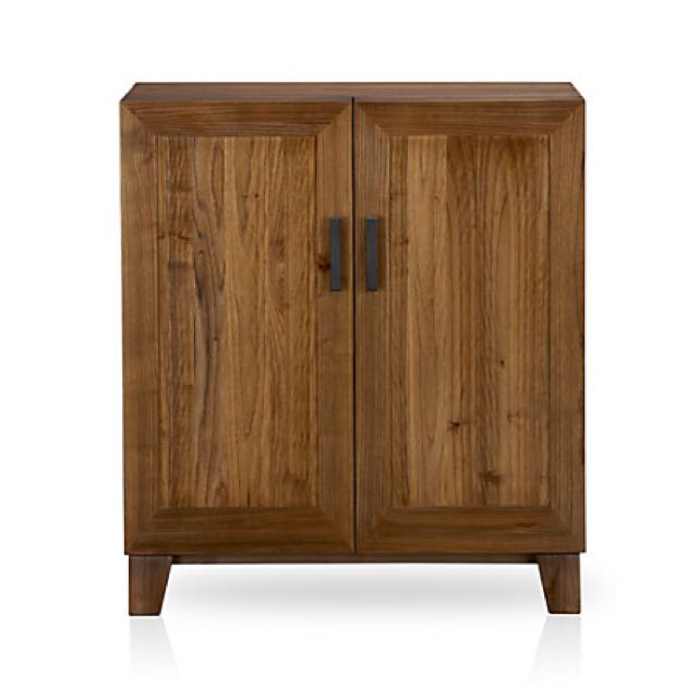 Crate Barrel Marin Bar Cabinet Furniture On Carousell