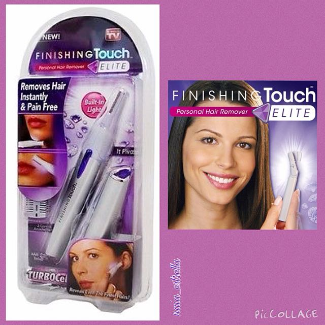 Finishing Touch Elite Personal Hair Remover Women S Fashion On Carousell You need to pass it over the same area a few times. carousell