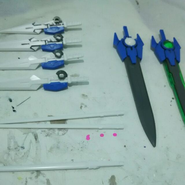 Gundam Spare Parts. Melee Weapons And Shields., Hobbies & Toys, Toys ...