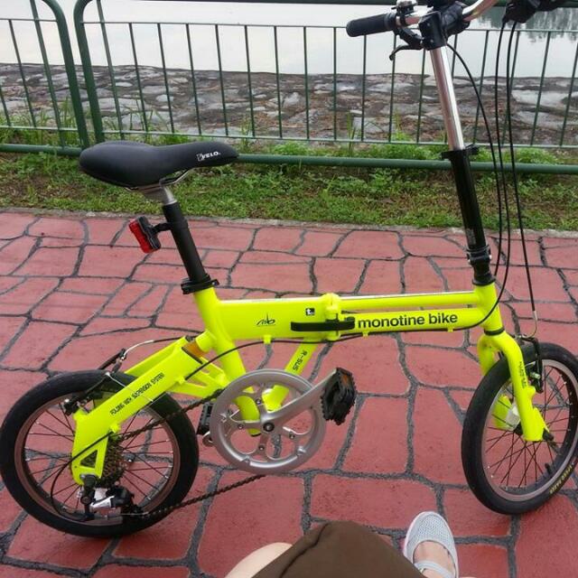 monotine folding bike