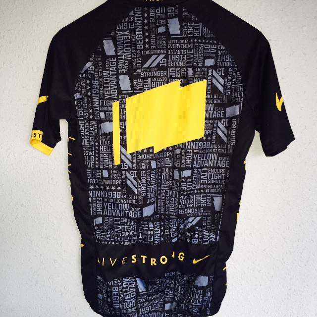 nike livestrong cycling jersey