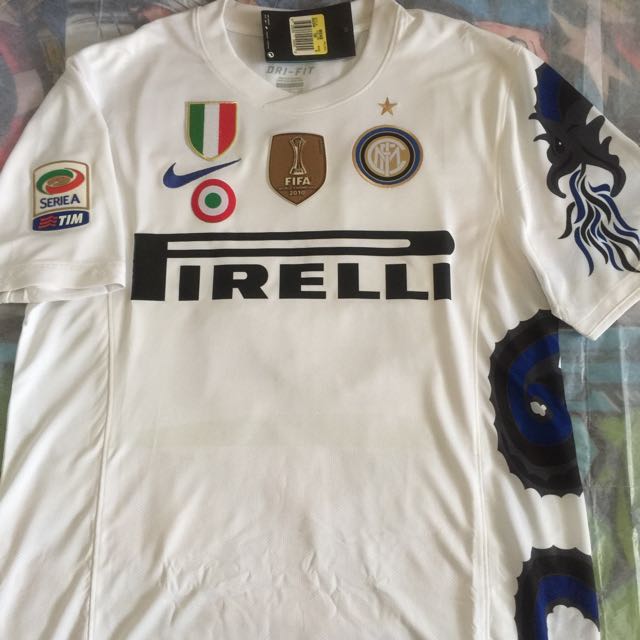 Inter Milan No55 Nagatomo White Away Jersey
