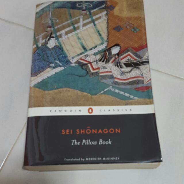 Sei Shonagon The Pillow Book Books Stationery Fiction On Carousell