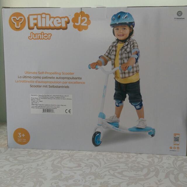 fliker j2 junior scooter