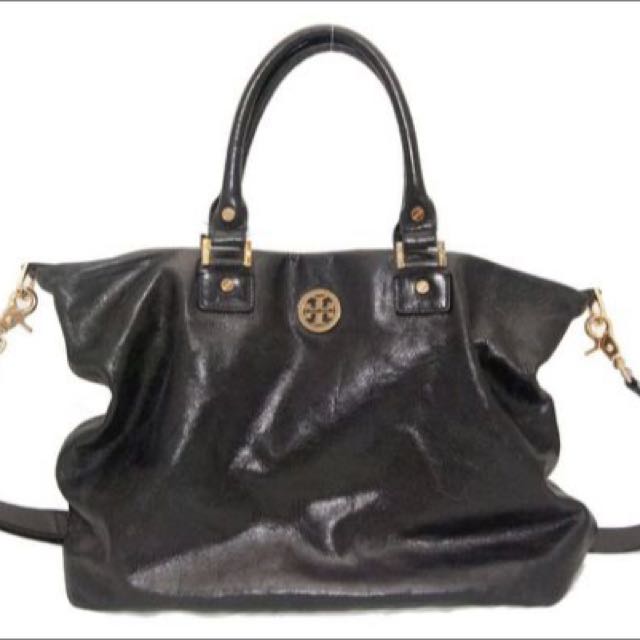 Tory Burch Dena Leather Tote