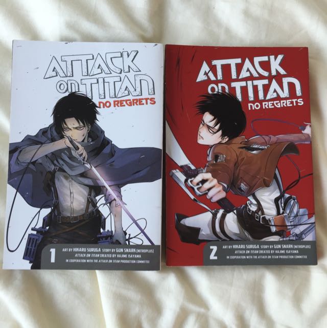 Attack On Titan Shingeki No Kyojin No Regrets English Manga Books Stationery On Carousell