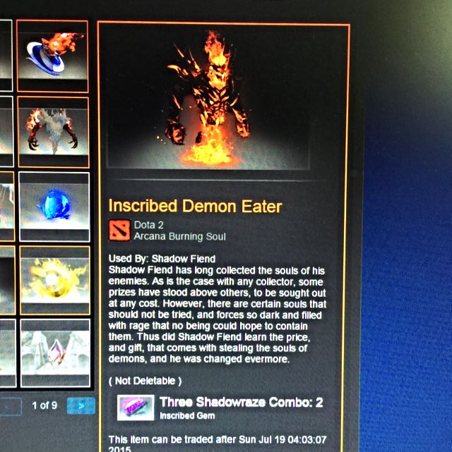 Dota 2 Sf Arcana Toys Games On Carousell