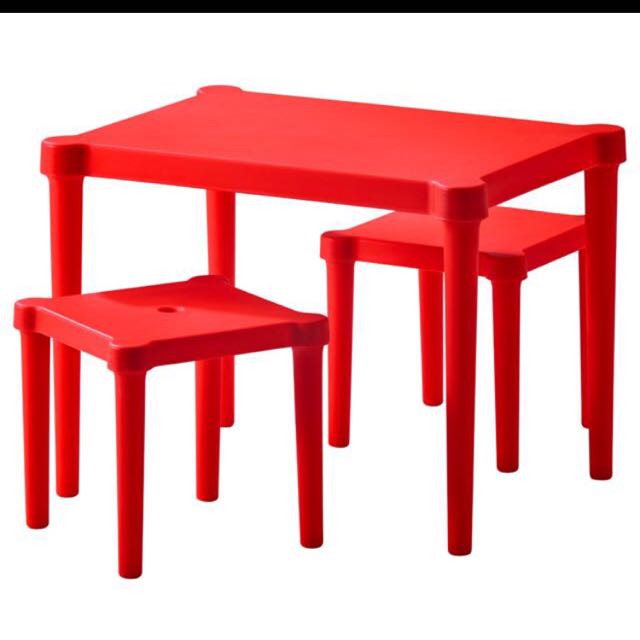 Ikea Kids Table And Stool Set Fisher Price Step 2 Babies