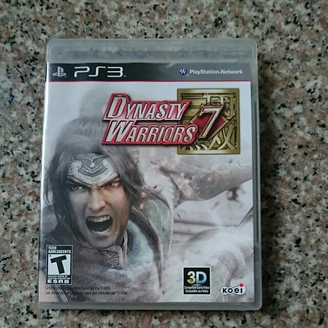 ps3 dynasty warriors