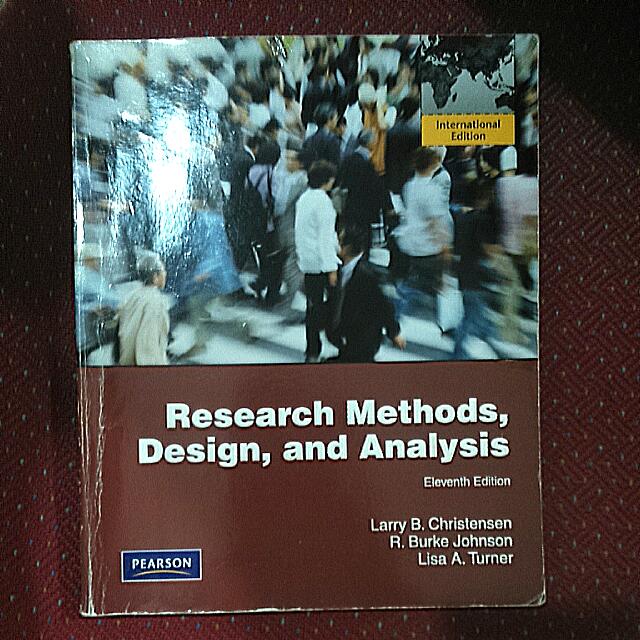 research methods design and analysis global edition