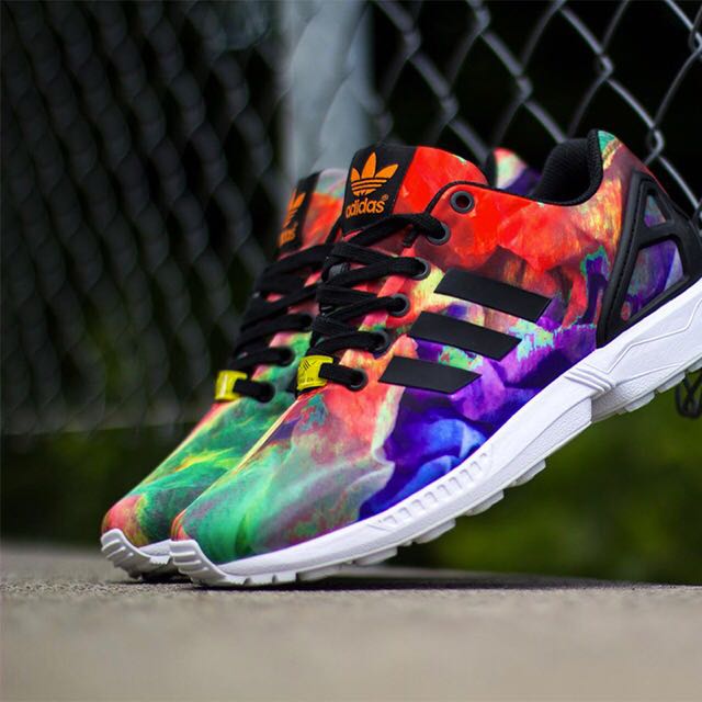 adidas zx flux rainbow