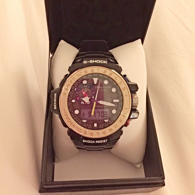 Casio G Shock Gwn 1000f 2ajf Gulfmaster Triple Sensor Ver 3 Limited Gwn 1000f 2a Luxury On Carousell Casio G Shock Gwn 1000f 2ajf Gulfmaster Triple Sensor Ver 3 Limited Gwn 1000f 2a Luxury On Carousell