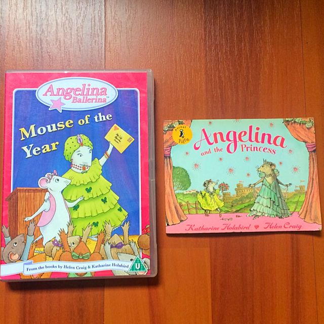 Children Book With Dvd Angelina Babies Kids On Carousell