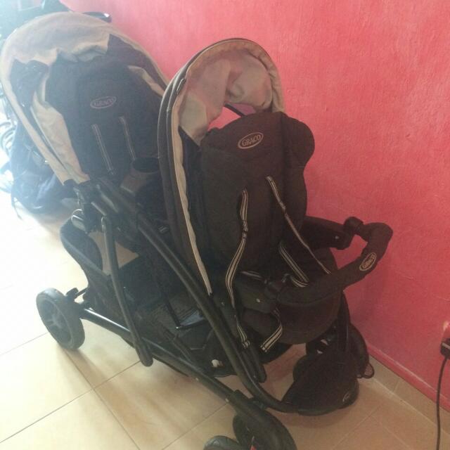 Graco Quattro Tour Duo Stroller Babies Kids Going Out