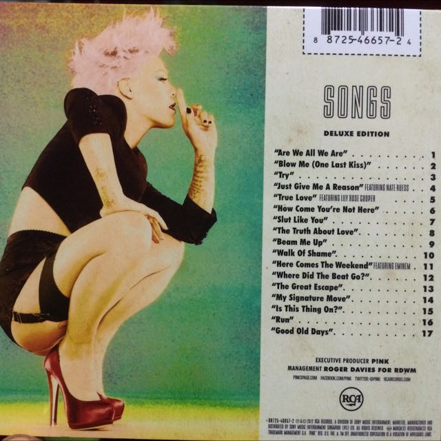 P Nk The Truth About Love Music Album Music Media On Carousell