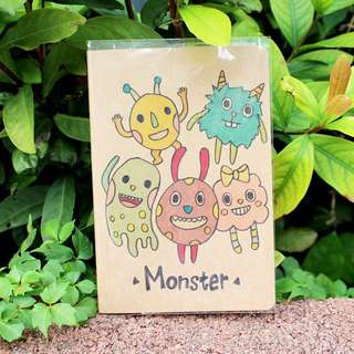 Monster/手繪筆記本