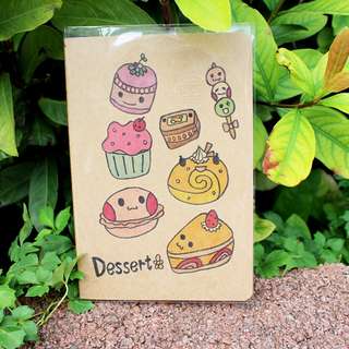 Dessert/手繪筆記本
