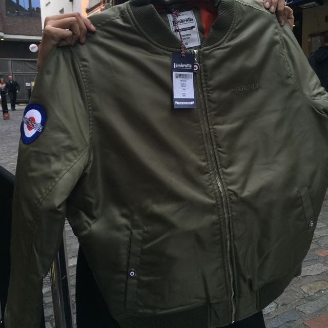 Authentic Lambretta Carnaby Bomber Jacket Men s Fashion Coats