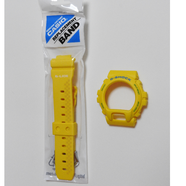 G shock sales g lide yellow