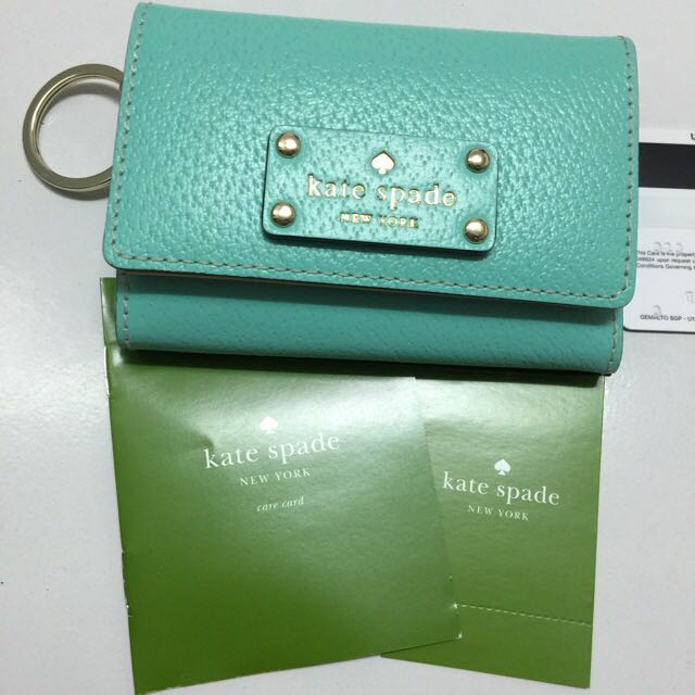 Kate spade id keychain hot sale