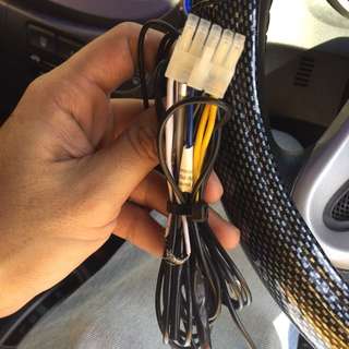 Brand New cables for Car Active Subwoofers