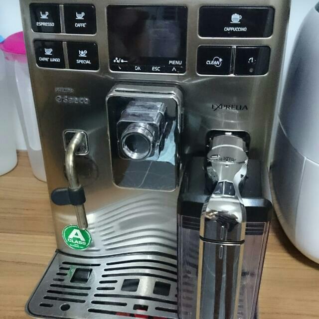 Philips Saeco Exprelia Coffee Machine, Furniture & Home Living