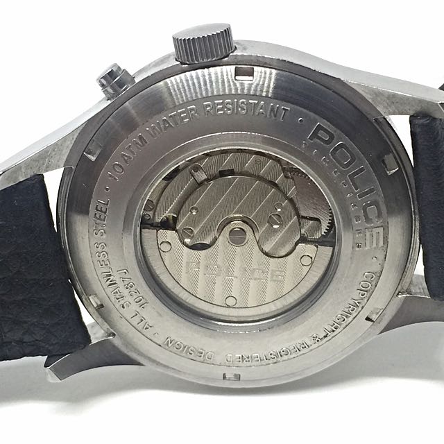 Police sales mechanical watch