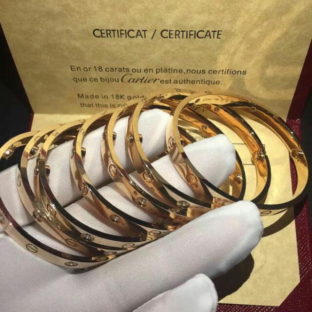 Love bracelet real or fake : r/jewelry