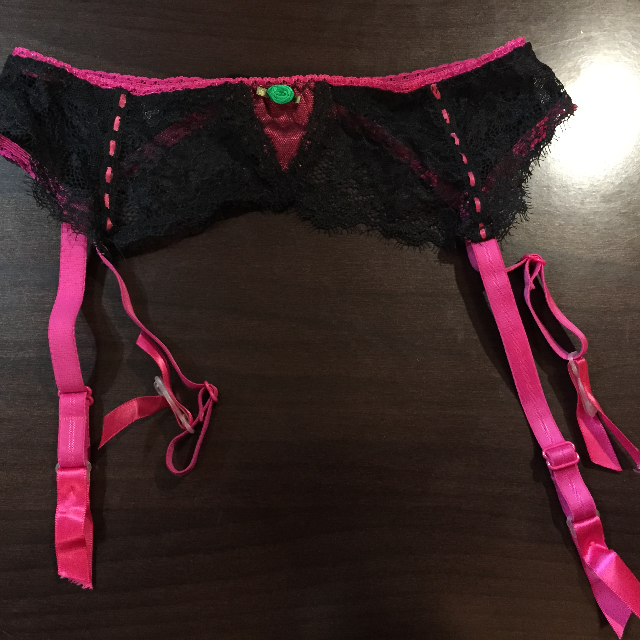 hot pink garter belt Pinkaboo Garter Belt — Pink main image 0