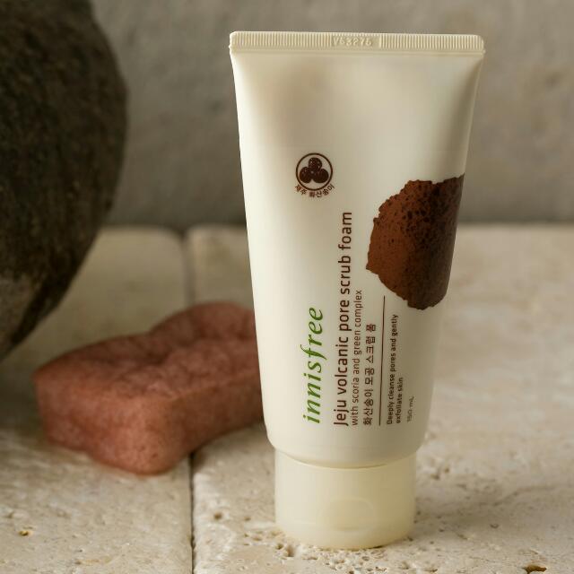 Image result for innisfree jeju volcanic pore scrub foam