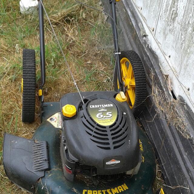 Newer 6 5 Horse Craftsman Lawn Mower What A Great Deck Needs