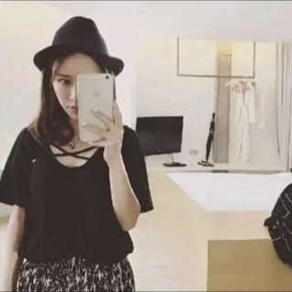 ☀️胸前交叉設計t💕