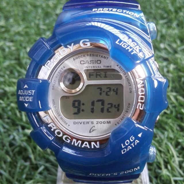 Casio Baby G BGW 103 FROGMAN [------------------BOOKED