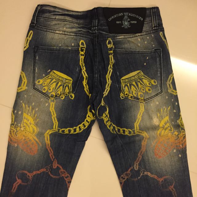 Christian Audigier Jeans Women s Fashion Bottoms Jeans